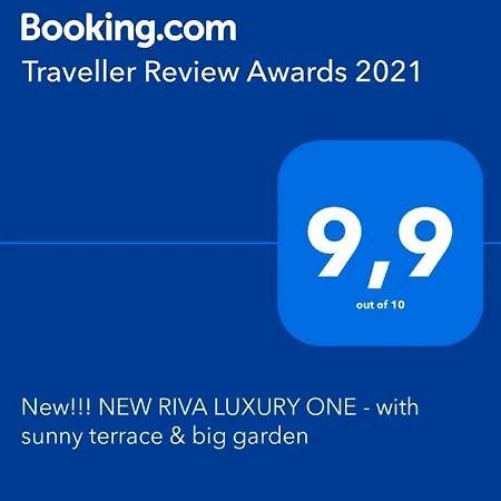 Apartmán New!!! New Riva Luxury One - With Sunny Terrace & Big Garden Poreč